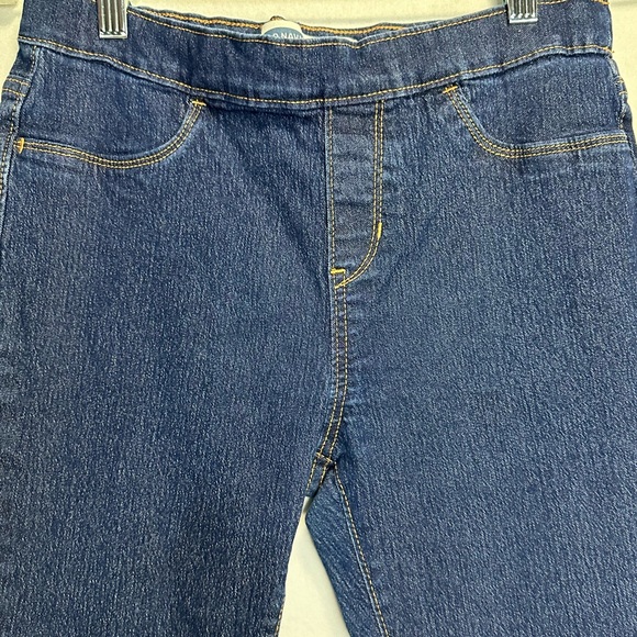 Old Navy Skinny Pull-On Jeans Dark Wash Girls Size 16 XXL - Picture 2 of 9